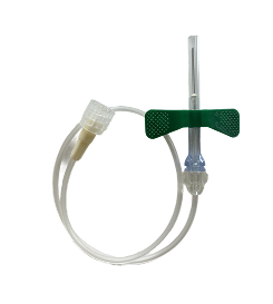 Photo of the safety needle component